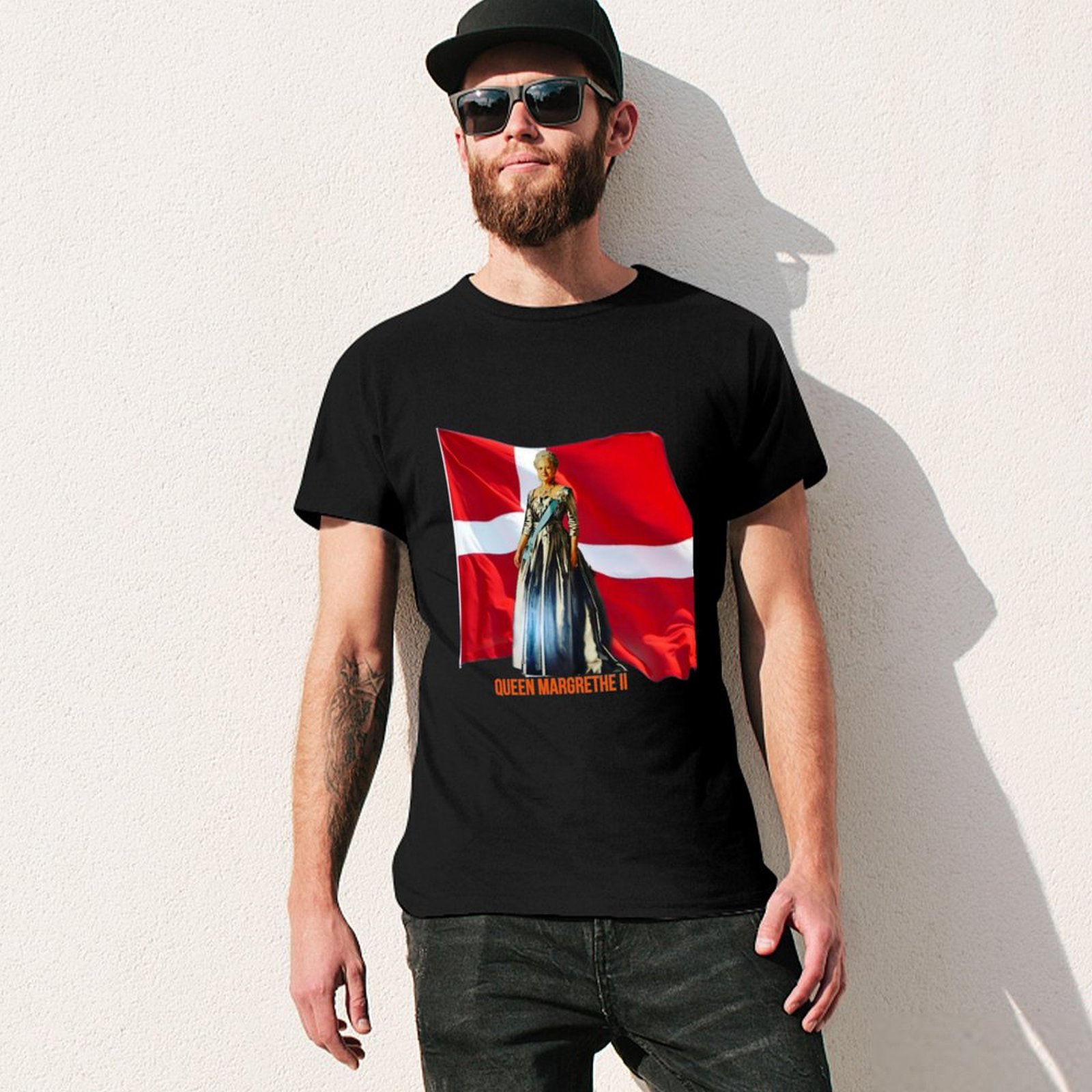 マーグレーテ女王2世 Tシャツ ストリートファッション カジ - Queen Street Fashion のレビューと価格