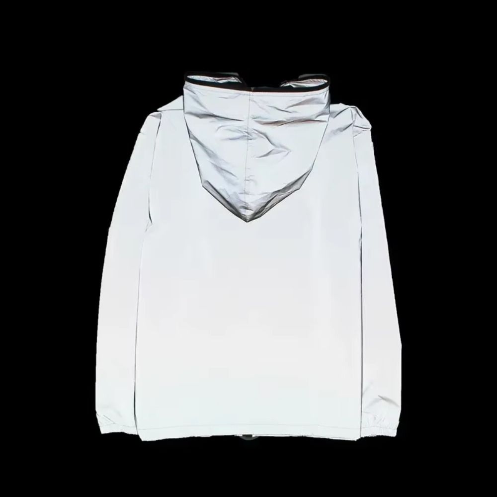 夜間警告反射ジャケット 春秋用 防風フード付きジャケット ハ - Fashion Street Night のレビューと価格