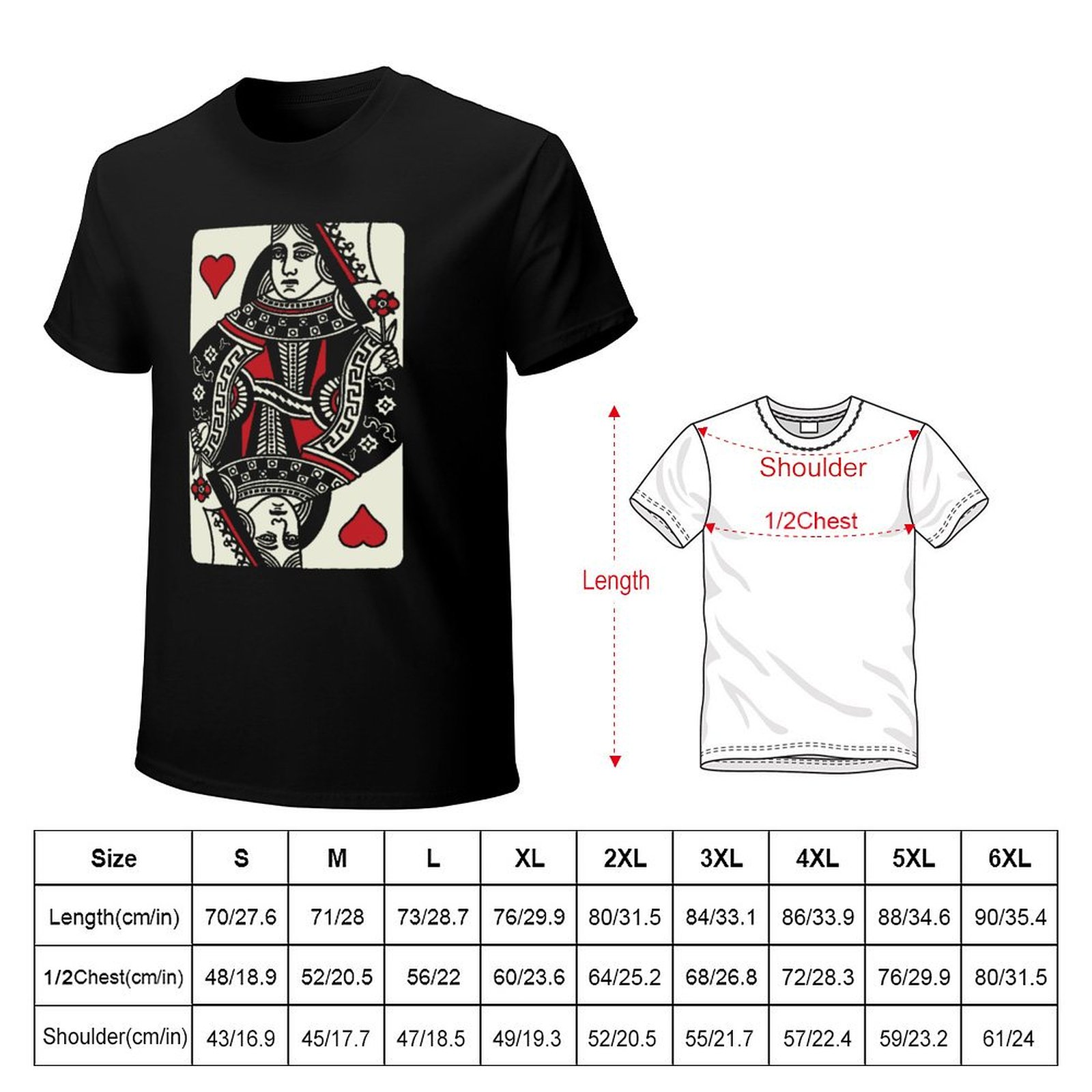 ハートの女王 Tシャツ ストリートファッション カジュアル  - Queen Street Fashion のレビューと価格