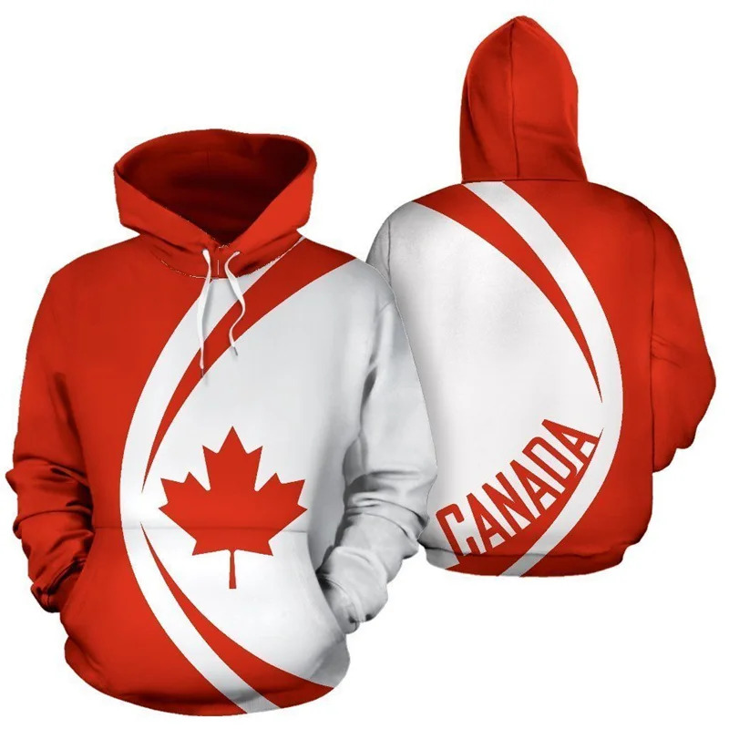 1 ピースカスタムあなたの写真カナダパーカーメープルリーフ  - Street Fashion Canada のレビューと価格