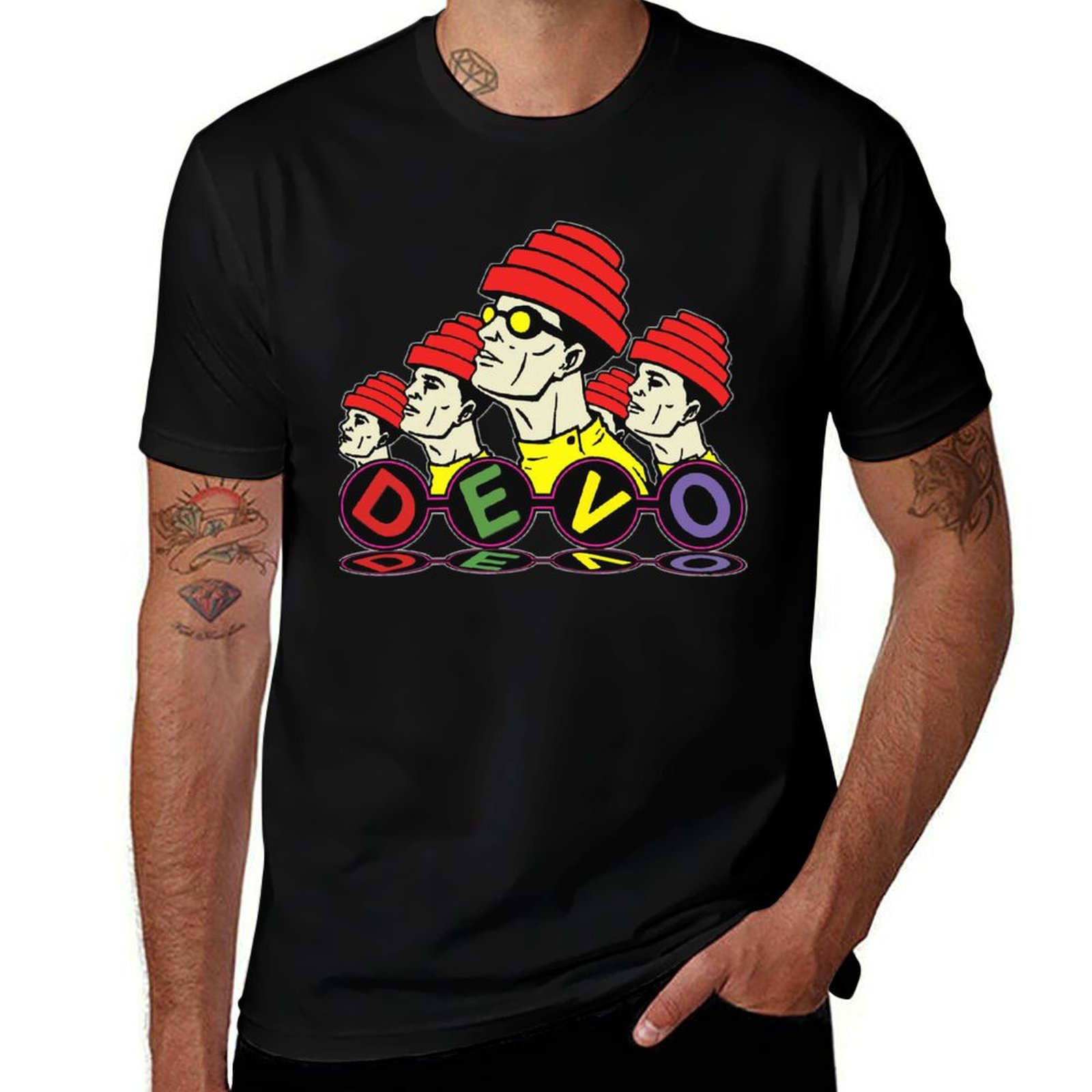Four Guys Tシャツ ストリートファッション カジュ - Street Fashion For Short Guys のレビューと価格